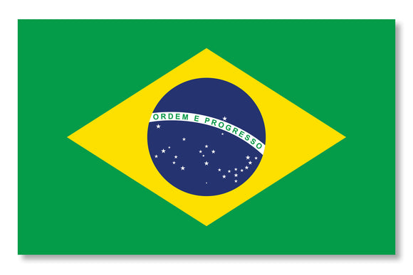 Brazilian Flag brazil bra ba car truck window bumper vinyl sticker decal 4