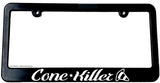 Cone Killer Track JDM Race Drift Low Funny Slim Black License Plate Frame - OwnTheAvenue