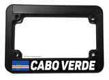 Cabo Verde Country Motorcycle License Plate Frame