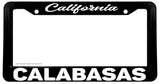 Calabasas California License Plate Frame - OwnTheAvenue