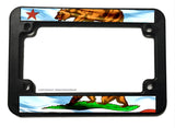 California Flag Vintage Style Motorcycle License Plate Frame - OwnTheAvenue
