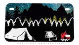 Camping Mountains Forest Nature Motorcycle Metal License Plate - OwnTheAvenue