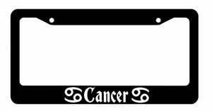 Cancer Logo Sign Astrological Astrology Car Truck License Plate Frame