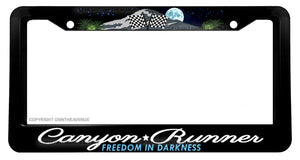 Canyon Runner Racing Drifting JDM Hot Rod Muscle Car Auto License Plate Frame - OwnTheAvenue