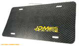 Carbon Vinyl Print JDM Kanji Bronze Art Racing Drifting Hand Finished License Plate