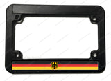 German Germany World Country Flag V01 Motorcycle License Plate Frame - OwnTheAvenue