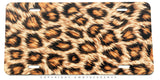 Feline Pattern Auto Metal License Plate - OwnTheAvenue