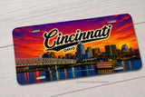 Cincinnati Ohio Car Truck SUV Auto Metal License Plate