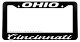 Cincinnati Ohio License Plate Frame