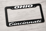 Cincinnati Ohio License Plate Frame