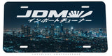 City Nights JDM Kanji Japanese Racing Metal License Plate - OwnTheAvenue