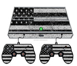Subdued USA Flag Vinyl Skin Wrap Sticker For Video Game Console + 2 Controllers - OwnTheAvenue