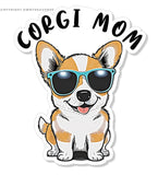 Corgi Mom Dog Puppy Pet Car Truck Laptop Bumper Vinyl Sticker 4" - OwnTheAvenue