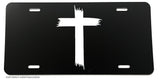 Christian Cross Religious Jesus Christ Vintage Style Auto License Plate - OwnTheAvenue