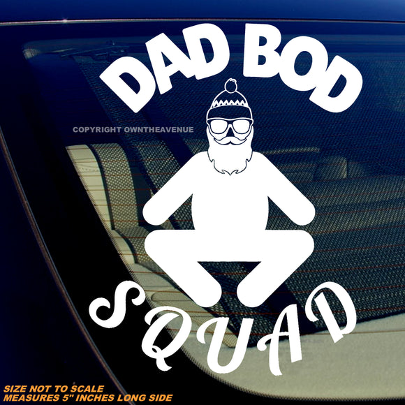 Dad Bod Squad Funny Joke Humor Car Truck Laptop Vinyl Decal Sticker 5