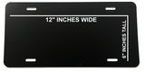 Not Forgotten Veteran Soldier Military Army Support Love License Plate Cover - OwnTheAvenue