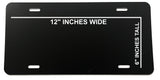 American Flag Pledge of Allegiance Support Police License Plate Cover