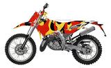 Flames Fire Vinyl Skin Wrap Sticker For Dirt Bikes Motorcycle - OwnTheAvenue