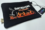 OwnTheAvenue Grim Reaper Skeleton Flames Fire Skate JDM Purse Bag Handmade - OwnTheAvenue