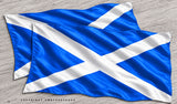 x2 Scotland Scottish Flag Model V01 Vinyl Sticker Decals 4"
