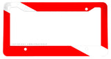Scuba Diving Diver Down Flag Metal License Plate Frame
