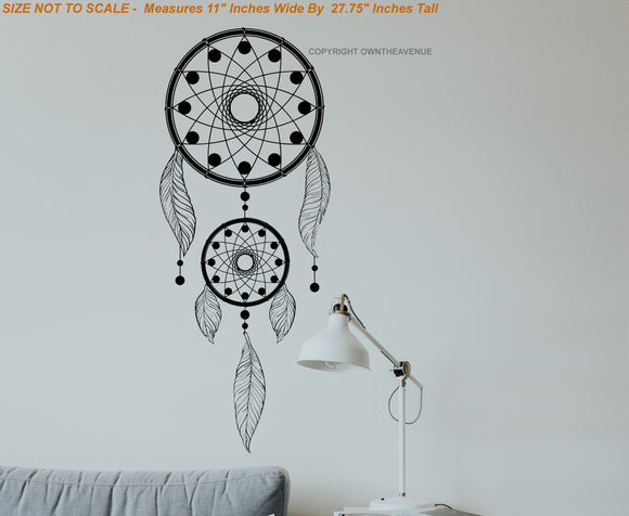 Dreamcatcher Dream Catcher Wall Decor Decal - 27.75