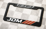 Drive Japanese JDM Drifting Racing Kanji Sport Stripes License Plate Frame