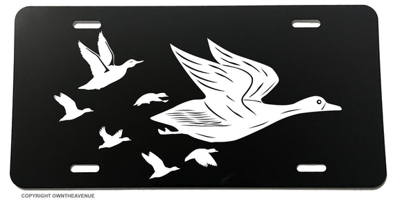 Flying Ducks Camping Nature Hiking Hunting License Plate Cover - OwnTheAvenue
