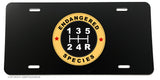 Endangered Species Manual Transmission Stick Shift JDM Drift Funny License Plate Cover - OwnTheAvenue