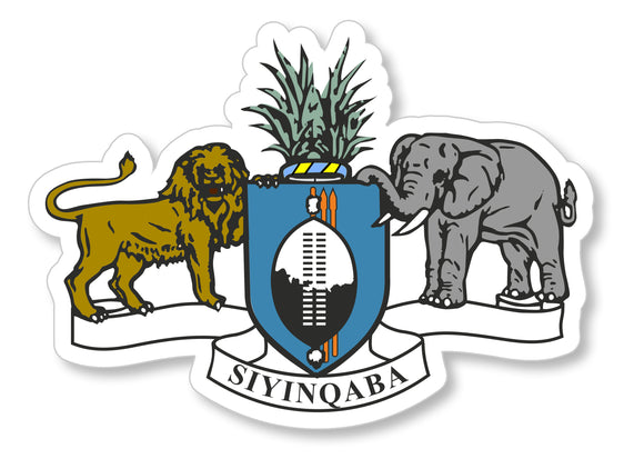 Eswatini World Country Flag Vinyl Sticker Decal 4