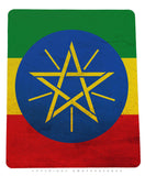 Ethiopia Vintage Style Flag Mouse Pad - OwnTheAvenue