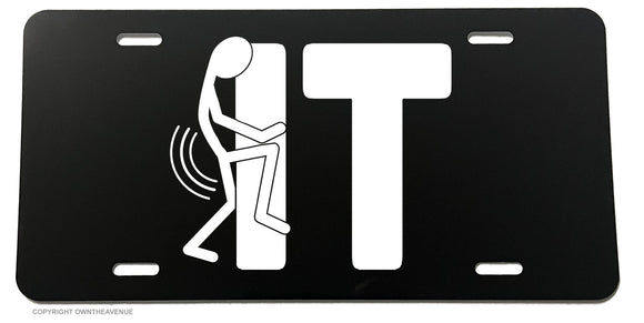 F It Screw Funny Joke Gag Prank Laborer JDM License Plate Cover - OwnTheAvenue
