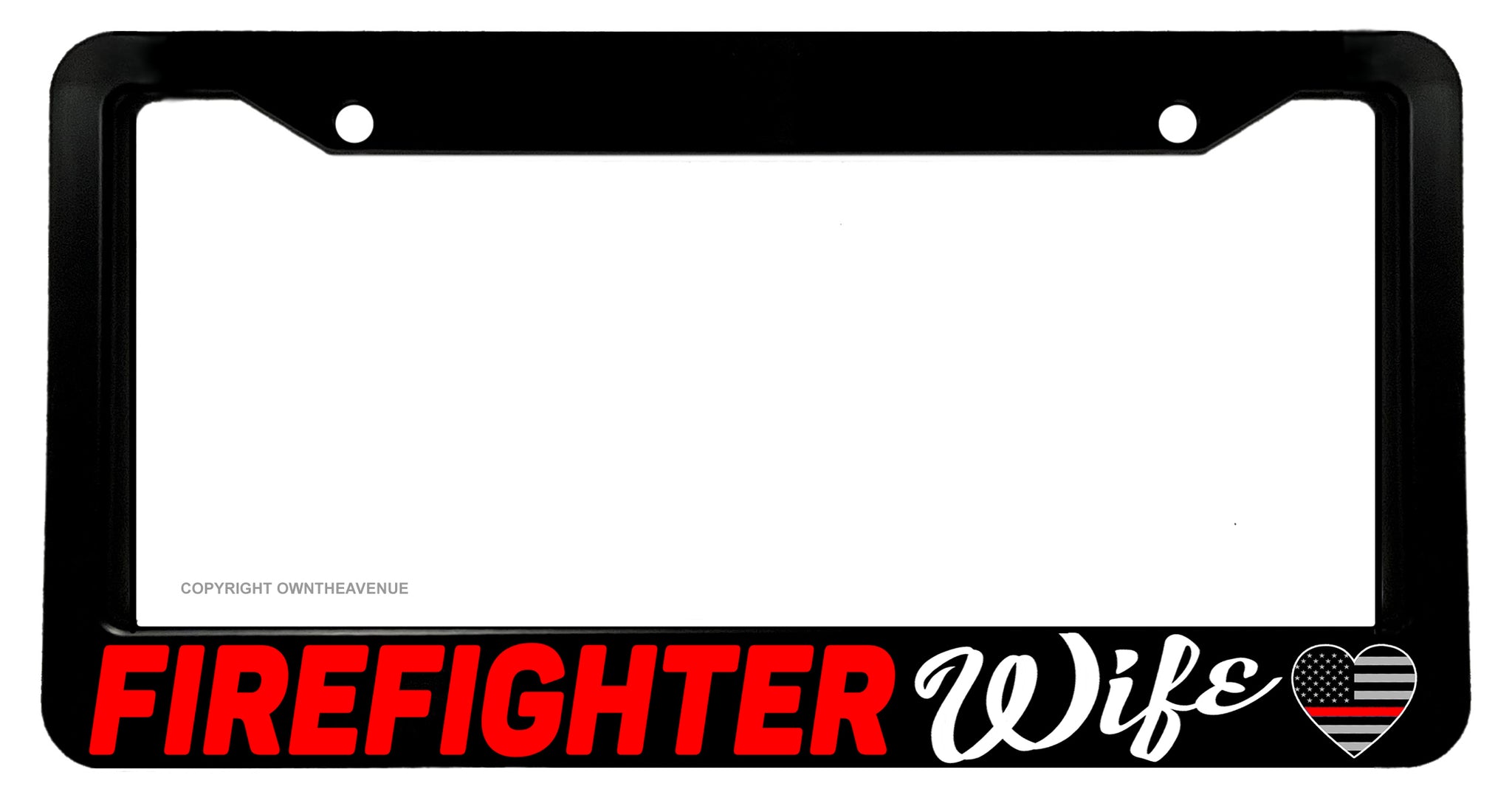 Firefighter Custom Engraved Photo Frame | Hero Tribute Frame For ...