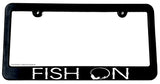 Fish On Fishing Funny Humor Joke License Plate Frame - OwnTheAvenue