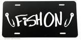 Fish On Funny Joke Humor Fishing Car Truck License Plate Model-134