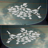 Fishing Vinyl Decal Sticker Pack Lot Lake Ocean Fish Camping Outdoors Boat Car - OwnTheAvenue