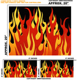 Fire Flames Vinyl Skin Wrap Sticker For Video Game Console + 2 Controllers - OwnTheAvenue