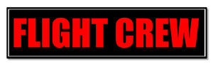 Car airplane aircraft airport flight crew humor joke sticker decal 5" - OwnTheAvenue
