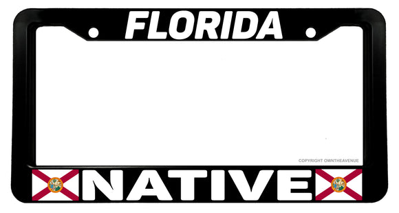 Florida Native Car Truck License Plate Frame - OwnTheAvenue