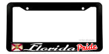 Florida Flag Pride Love Vintage Style Car Truck License Plate Frame - OwnTheAvenue