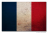 France French Vintage Style World Country Flags Vinyl Sticker Decal 3.5" - OwnTheAvenue