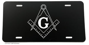Freemason Mason Masonic Car Truck License Plate Cover V1 - OwnTheAvenue