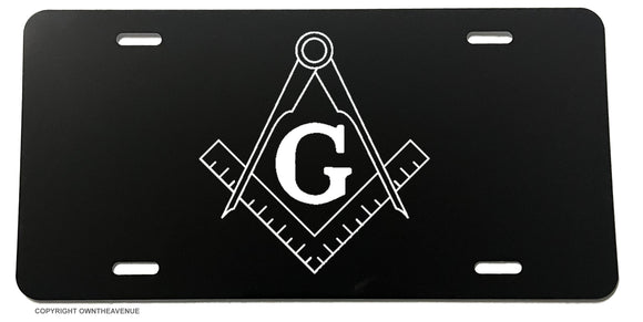 Freemason Mason Masonic Car Truck License Plate Cover V1 - OwnTheAvenue