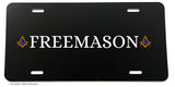 Freemason Mason Masonic Blue Bronze Art Car Truck License Plate Cover V1 - OwnTheAvenue
