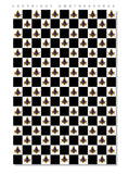 Freemason Checkered Design Vinyl Sticker Decal Skin Wrap 10"