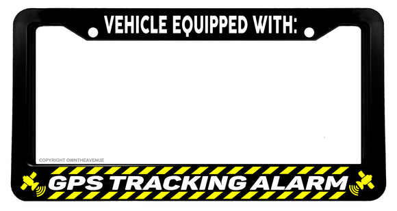 Warning GPS Tracking Alarm Anti-Theft License Plate Frame