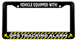Warning GPS Tracking Alarm Anti-Theft License Plate Frame