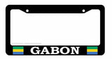 Gabon Country Flag Car Truck Auto License Plate Frame - OwnTheAvenue