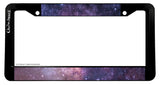 Outer Space Galaxy Stars Universe Model V01 License Plate Frame - OwnTheAvenue