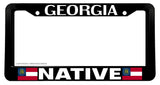Georgia Flag Native License Plate Frame - OwnTheAvenue